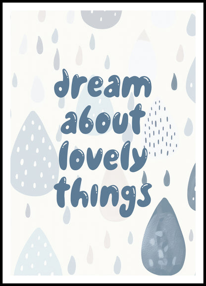 Plakat  Wzory dla Dzieci, Dziewczynki i Chłopca - Dream