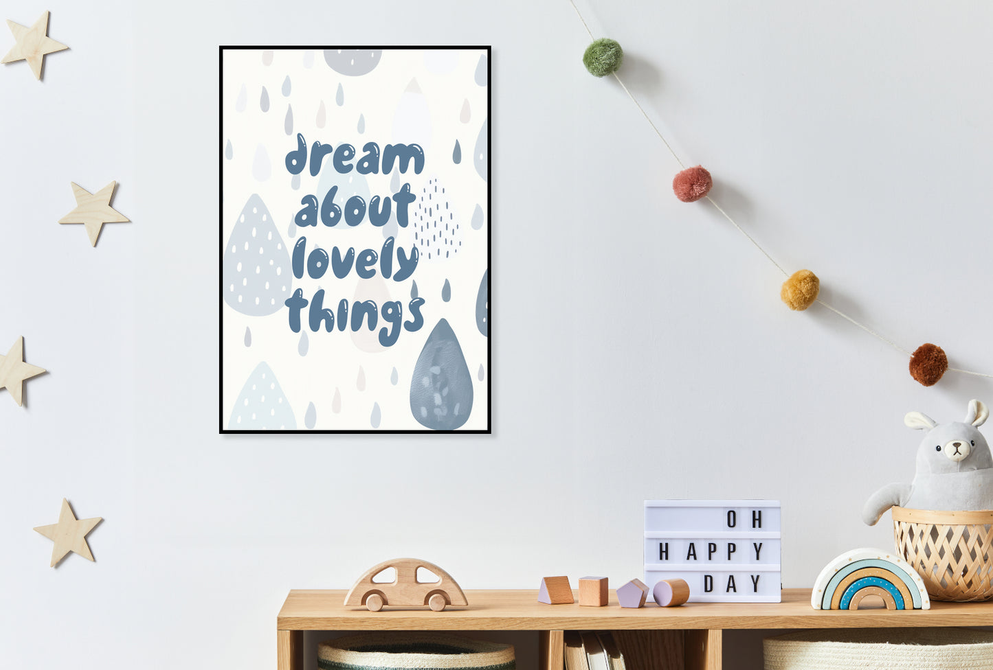Plakat  Wzory dla Dzieci, Dziewczynki i Chłopca - Dream