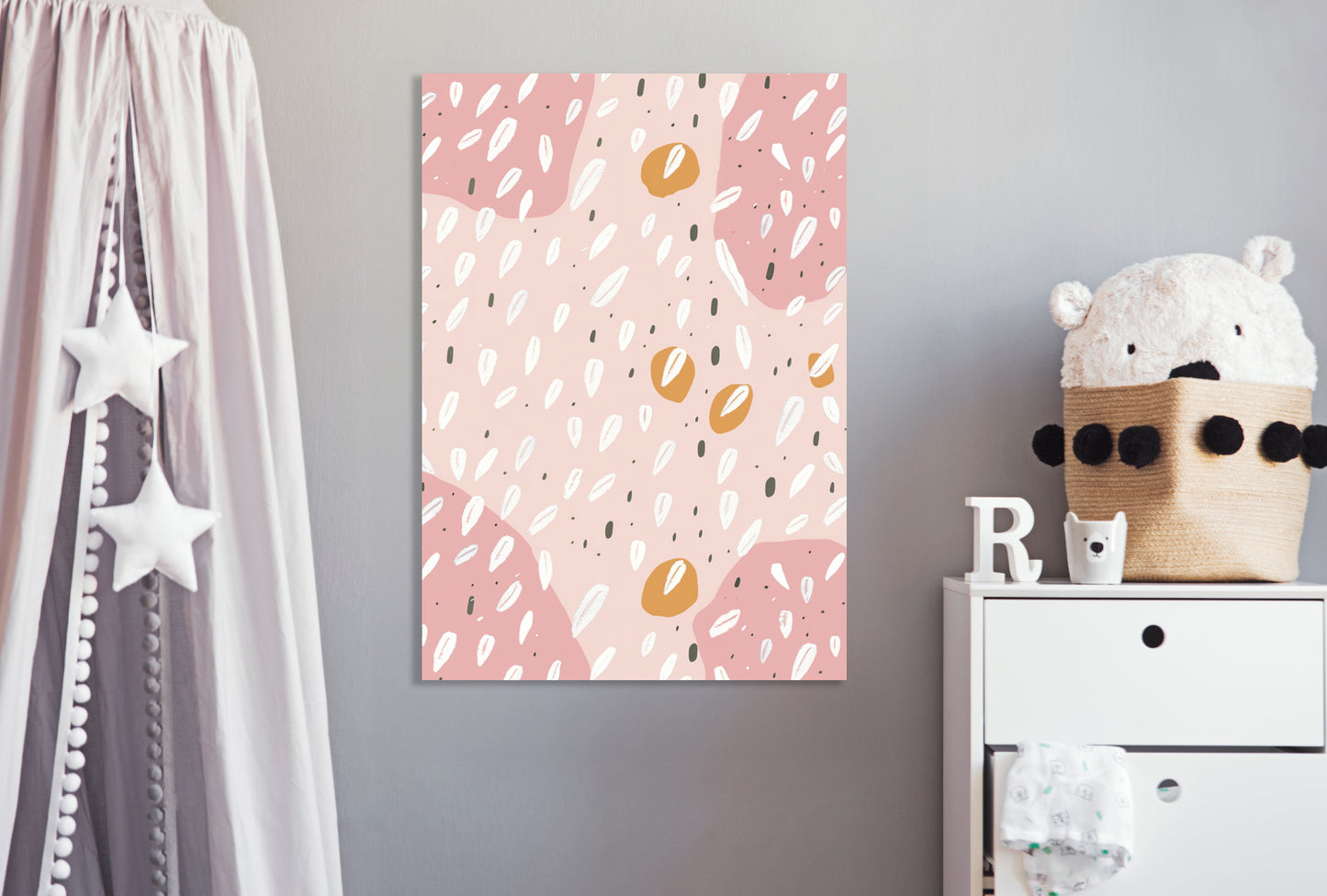 Obraz  Wzory dla Dzieci, Dziewczynki i Chłopca - Płatki