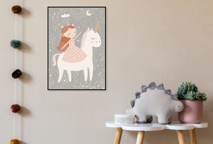 Plakat  Wzory dla Dzieci, Dziewczynki Do Pokoju - Princessa