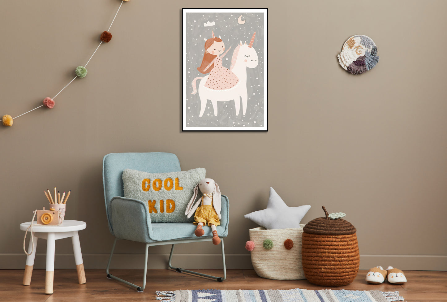 Plakat  Wzory dla Dzieci, Dziewczynki Do Pokoju - Princessa
