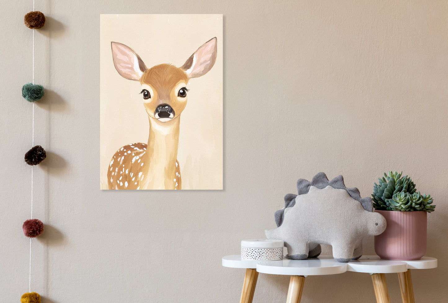 Obraz  Wzory dla Dzieci, Dziewczynki i Chłopca - Bambi