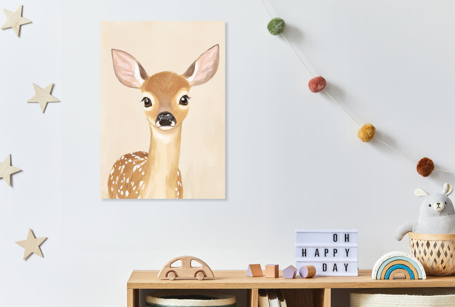 Obraz  Wzory dla Dzieci, Dziewczynki i Chłopca - Bambi