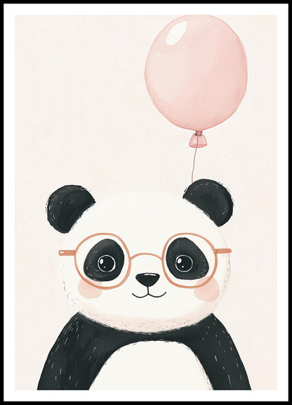 Plakat  Wzory dla Dzieci, Dziewczynki i Chłopca - Panda