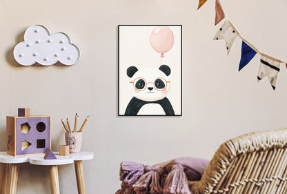 Plakat  Wzory dla Dzieci, Dziewczynki i Chłopca - Panda
