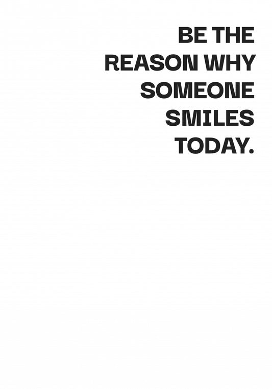 Plakat  Z Napisami Nowoczesny Cytat Be The Reason