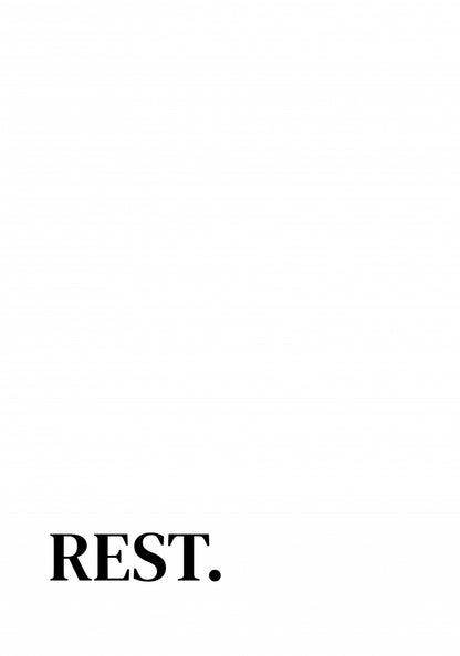 Plakat  Z Napisami Nowoczesny Cytat Rest