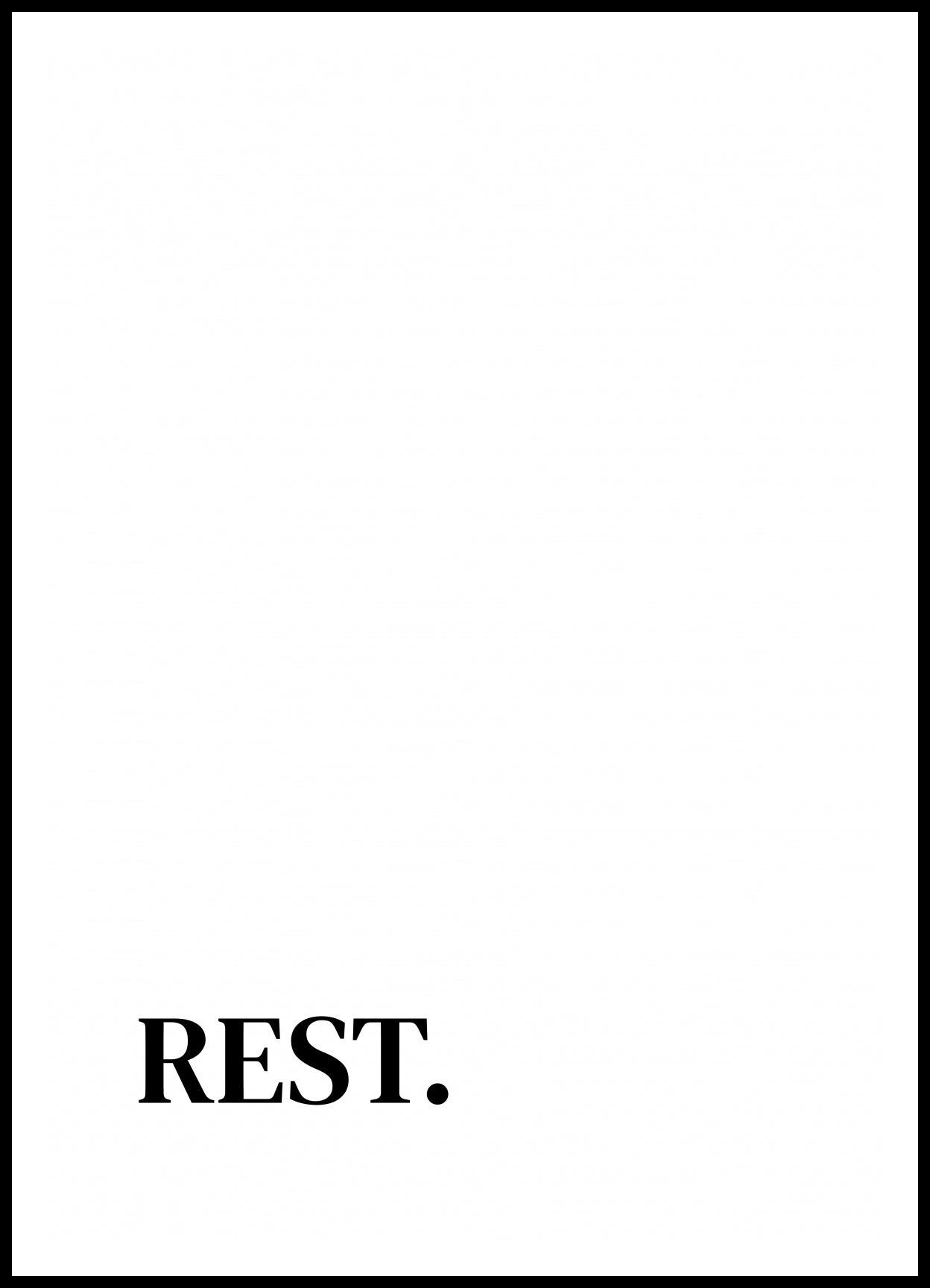 Plakat  Z Napisami Nowoczesny Cytat Rest