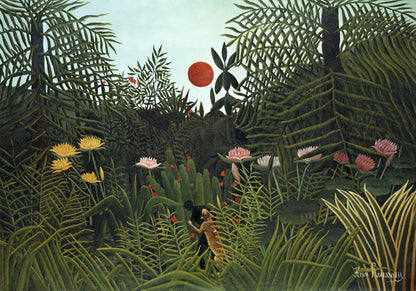 Plakat  Virgin Forest, Rousseau Vintage do Salonu