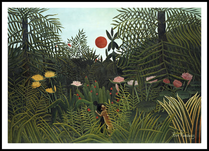 Plakat  Virgin Forest, Rousseau Vintage do Salonu