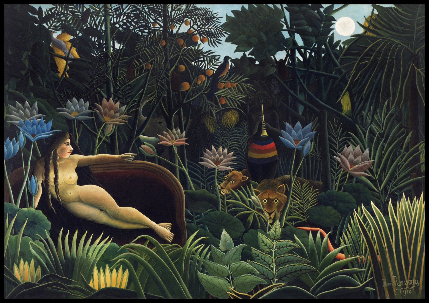 Plakat  The Dream, Rousseau Vintage do Salonu