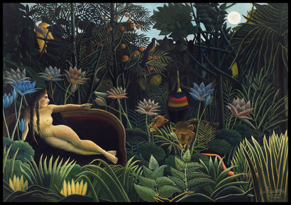 Plakat  The Dream, Rousseau Vintage do Salonu