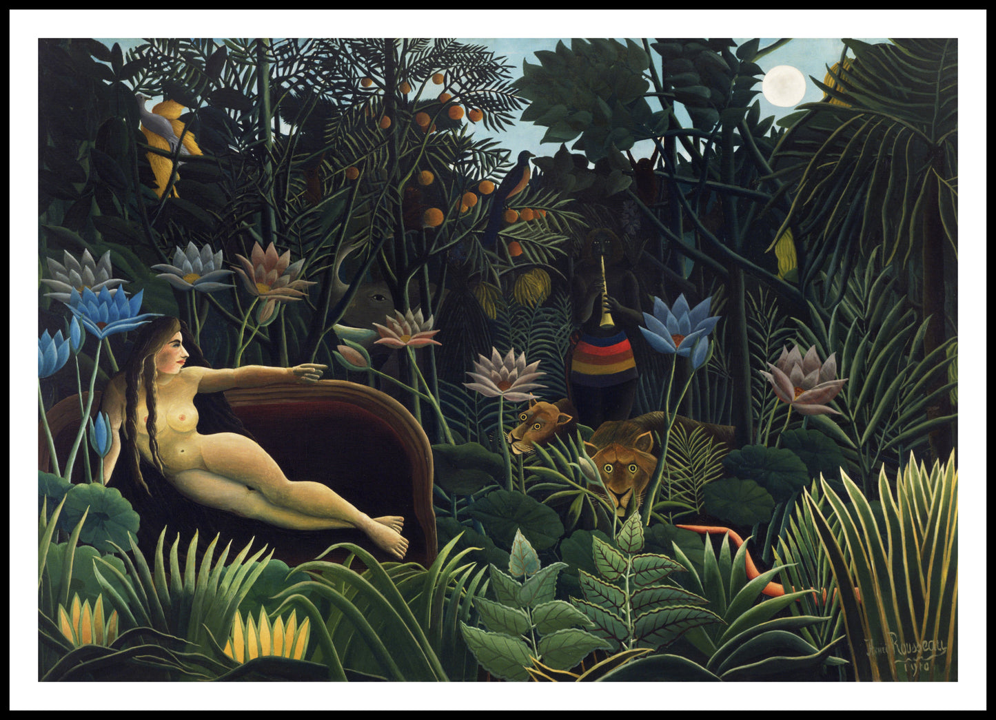 Plakat  The Dream, Rousseau Vintage do Salonu
