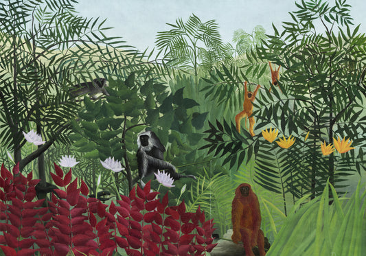 Plakat  Tropical Forest, Rousseau Vintage do Salonu