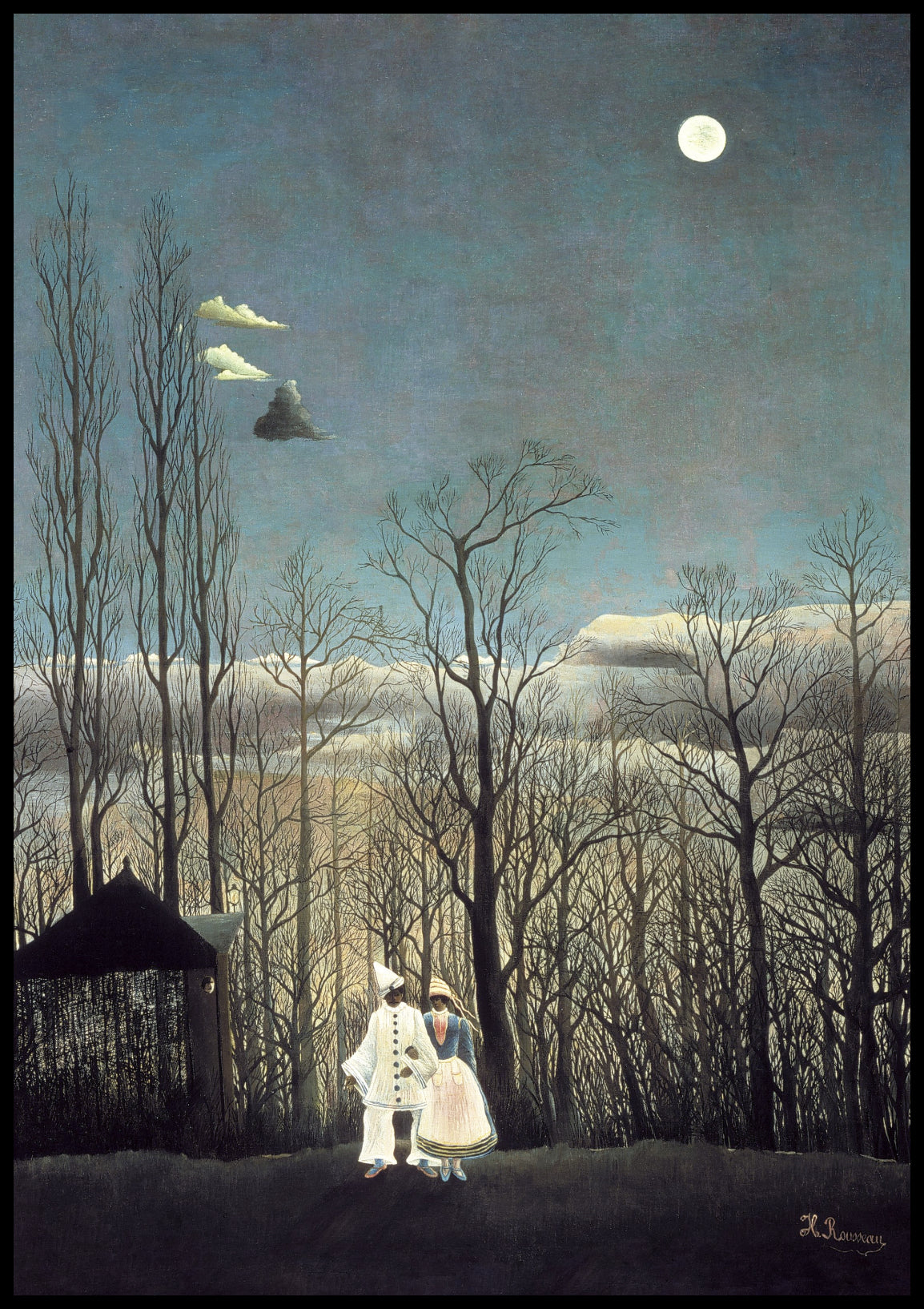 Plakat  Carnival Evening, Rousseau Vintage do Salonu