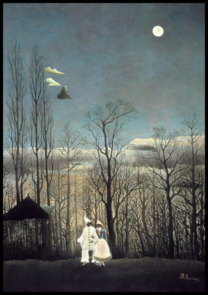 Plakat  Carnival Evening, Rousseau Vintage do Salonu