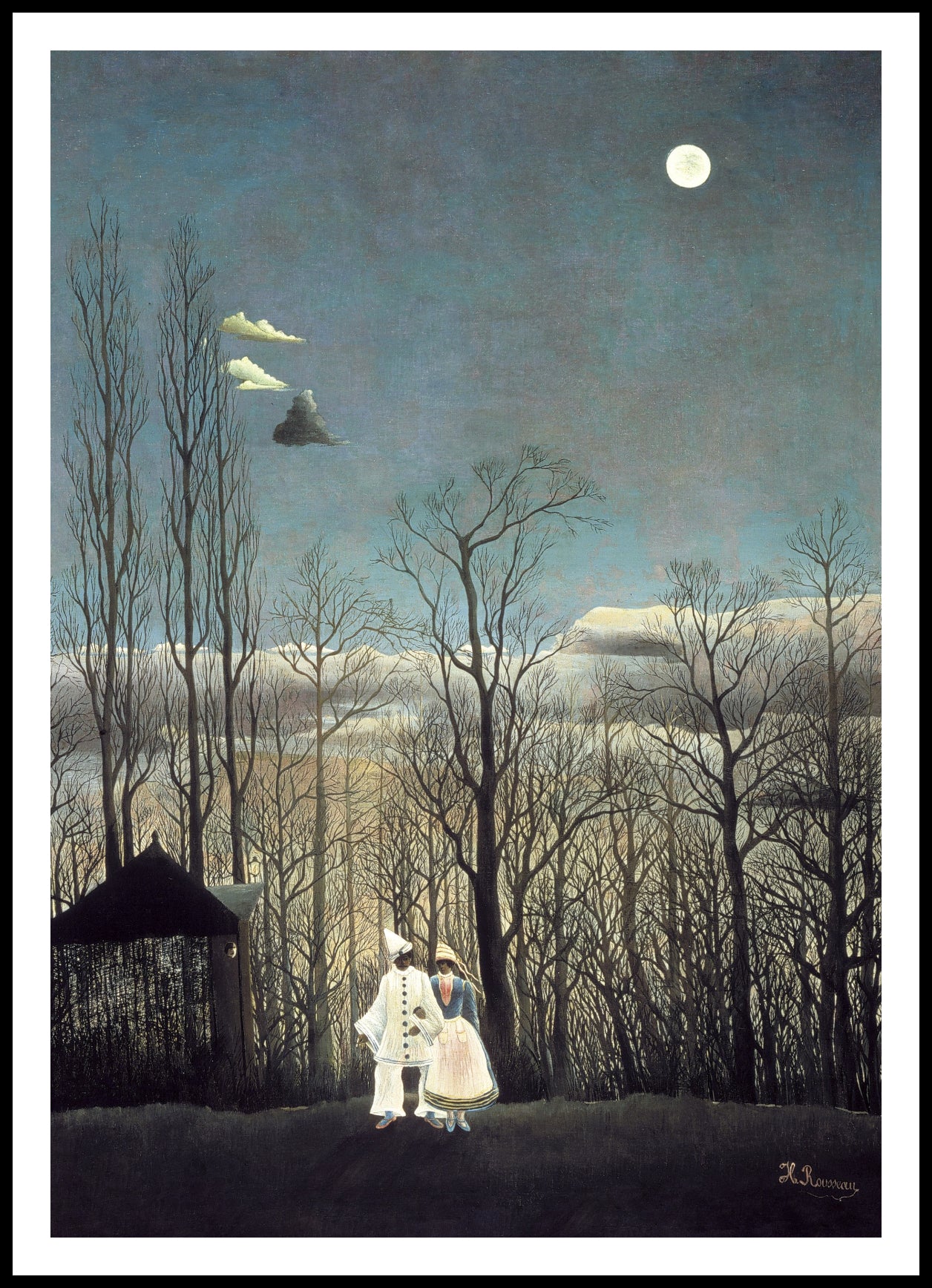 Plakat  Carnival Evening, Rousseau Vintage do Salonu