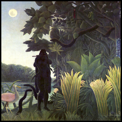 Plakat  The Snake Charmer, Rousseau Vintage do Salonu