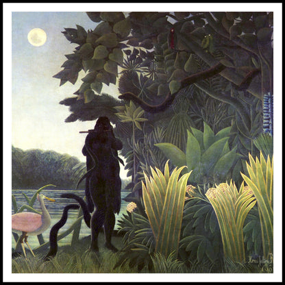 Plakat  The Snake Charmer, Rousseau Vintage do Salonu