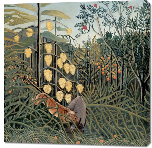 Obraz  In a Tropical Forest, Rousseau Vintage do Salonu