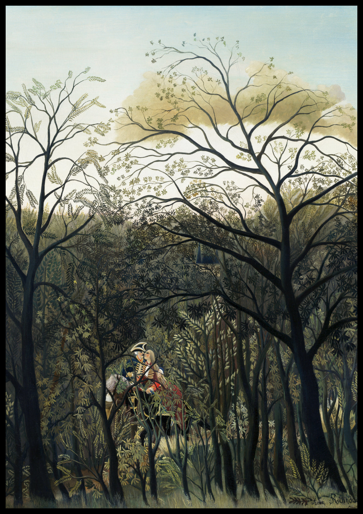 Plakat  Rendezvous, Rousseau Vintage do Salonu