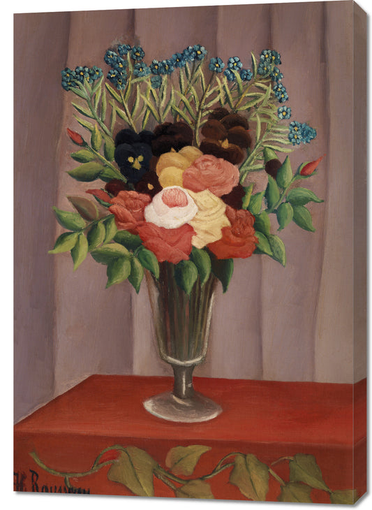Obraz  Bouquet of Flowers 2, Rousseau Vintage do Salonu