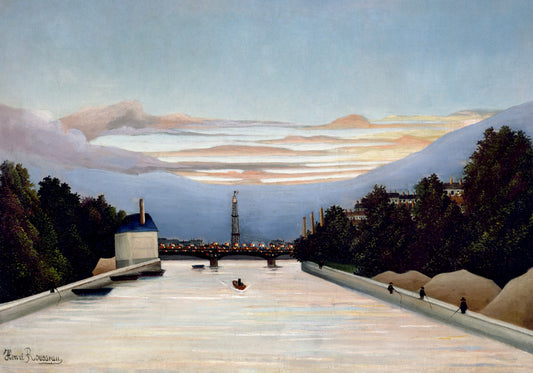 Plakat  The Eiffel Tower, Rousseau Vintage do Salonu