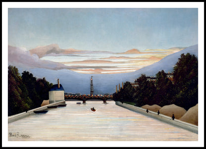 Plakat  The Eiffel Tower, Rousseau Vintage do Salonu