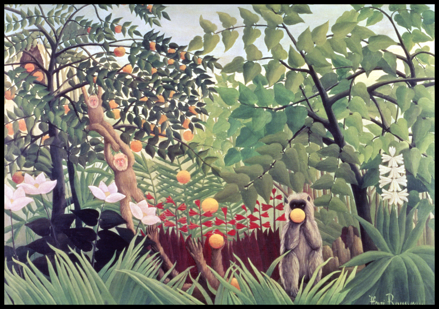 Plakat  Exotic Landscape, Rousseau Vintage do Salonu