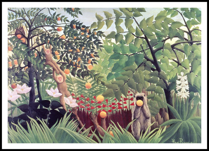 Plakat  Exotic Landscape, Rousseau Vintage do Salonu