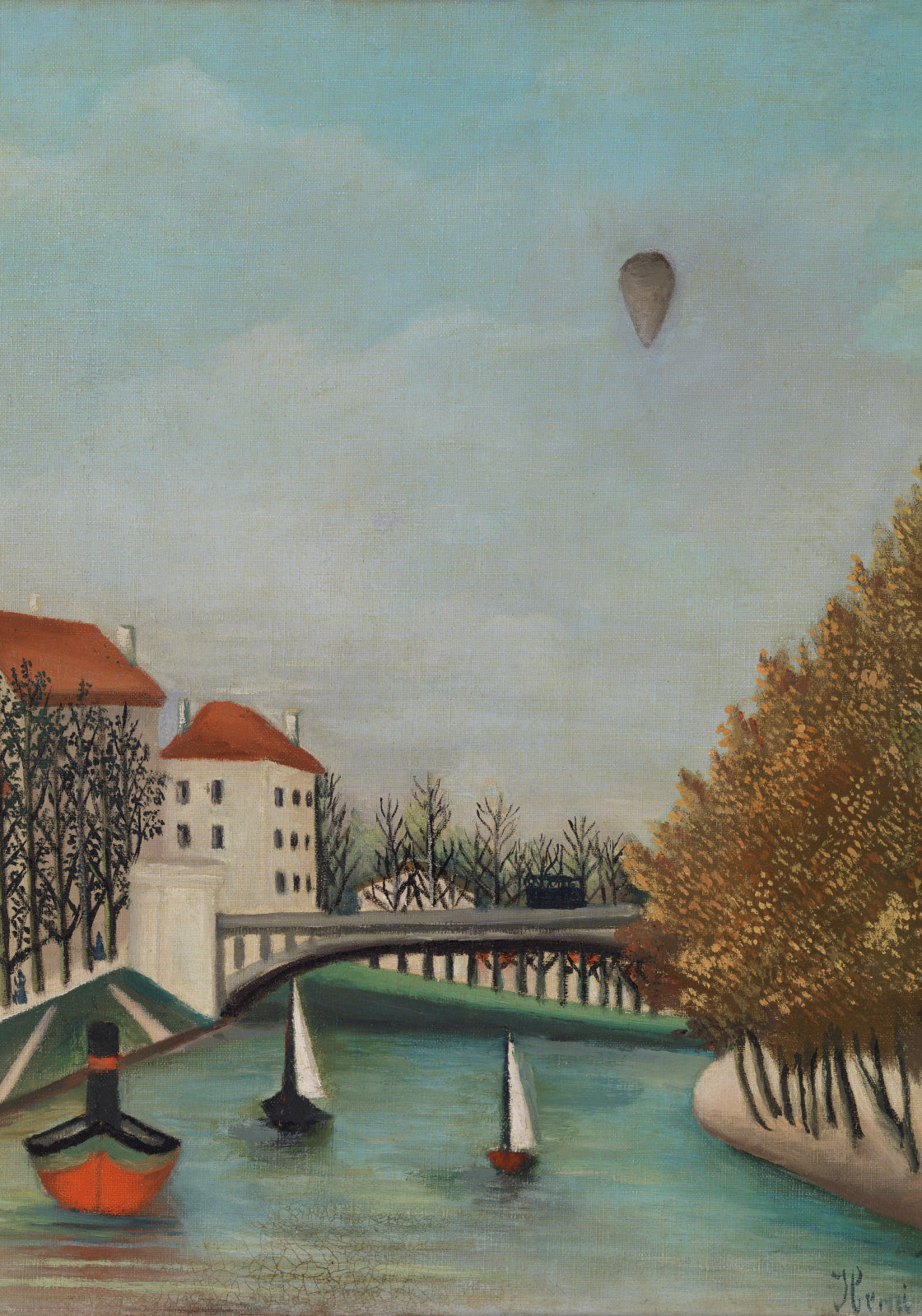 Plakat  Pont de Sèvres, Rousseau Vintage do Salonu