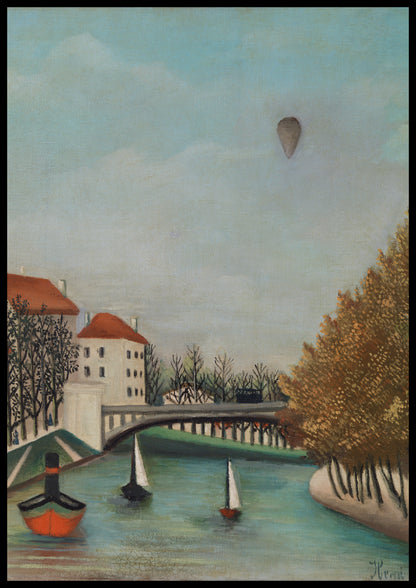 Plakat  Pont de Sèvres, Rousseau Vintage do Salonu
