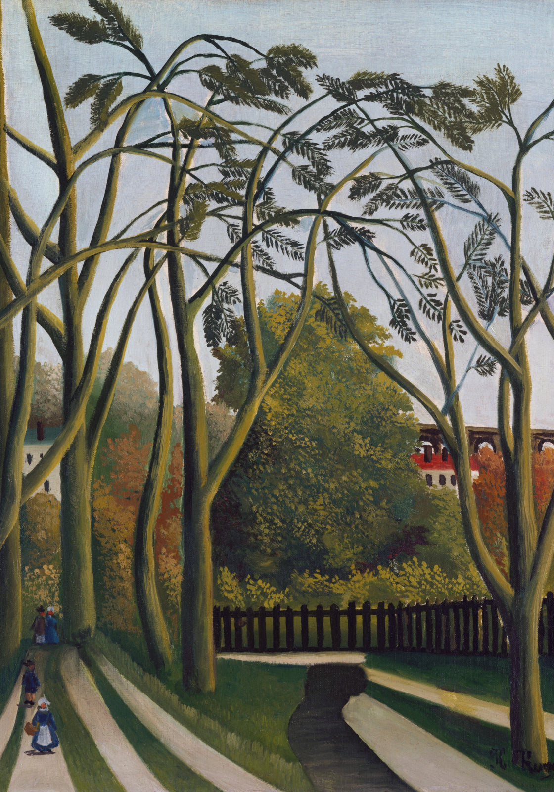 Plakat  Bièvre near Bicêtre, Rousseau Vintage do Salonu