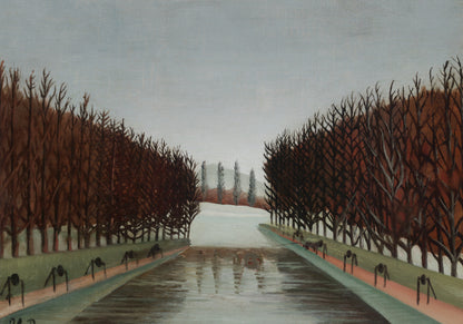 Plakat  Le Canal, Rousseau Vintage do Salonu