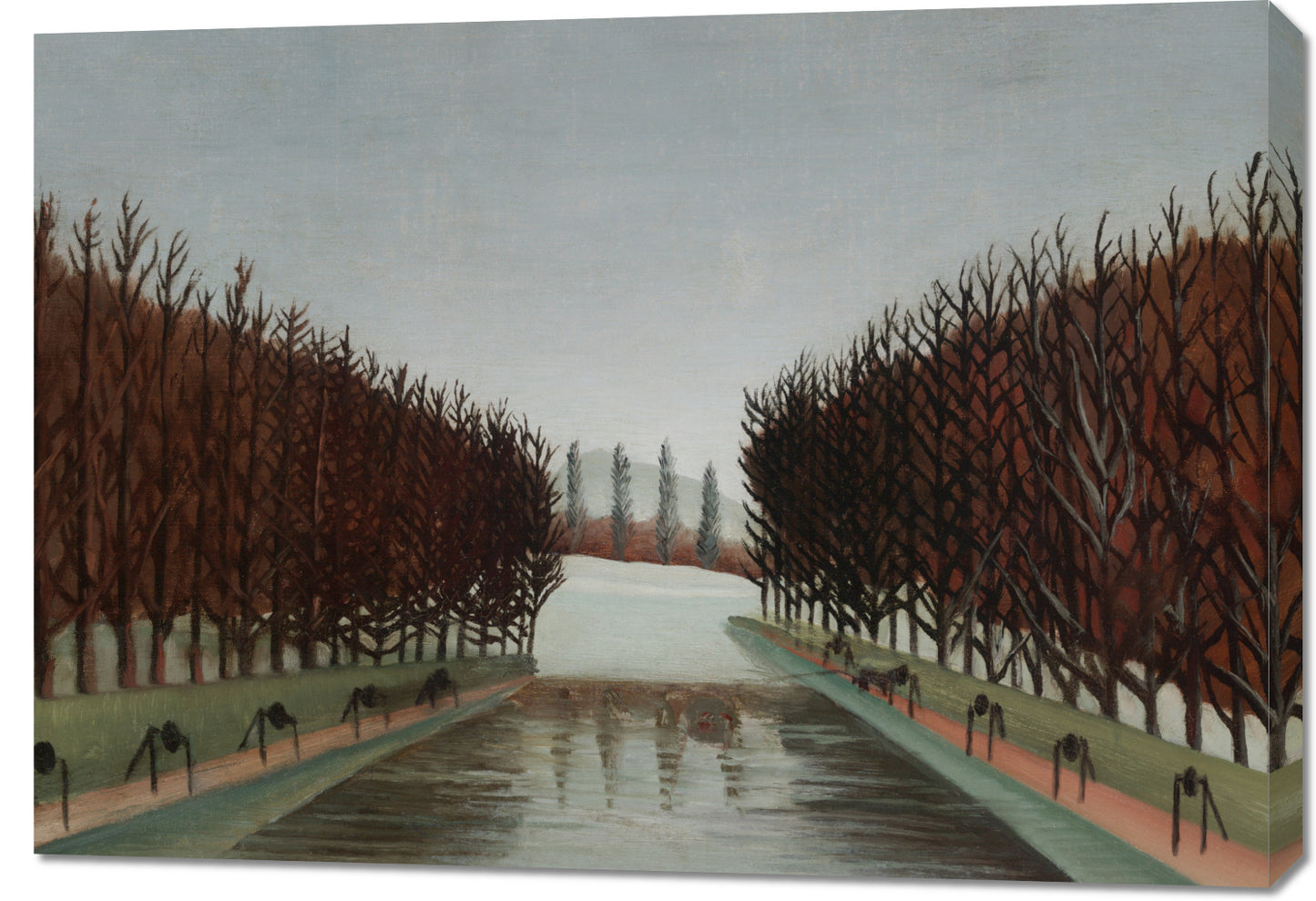 Obraz  Le Canal, Rousseau Vintage do Salonu