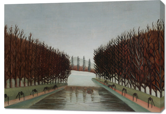 Obraz  Le Canal, Rousseau Vintage do Salonu