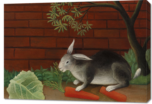 Obraz  The Rabbit's Meal, Rousseau Vintage do Salonu