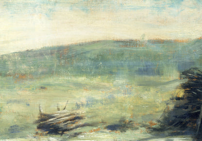 Plakat  Landscape at Saint-Ouen, Seuart Vintage do Salonu