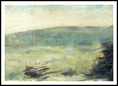 Plakat  Landscape at Saint-Ouen, Seuart Vintage do Salonu