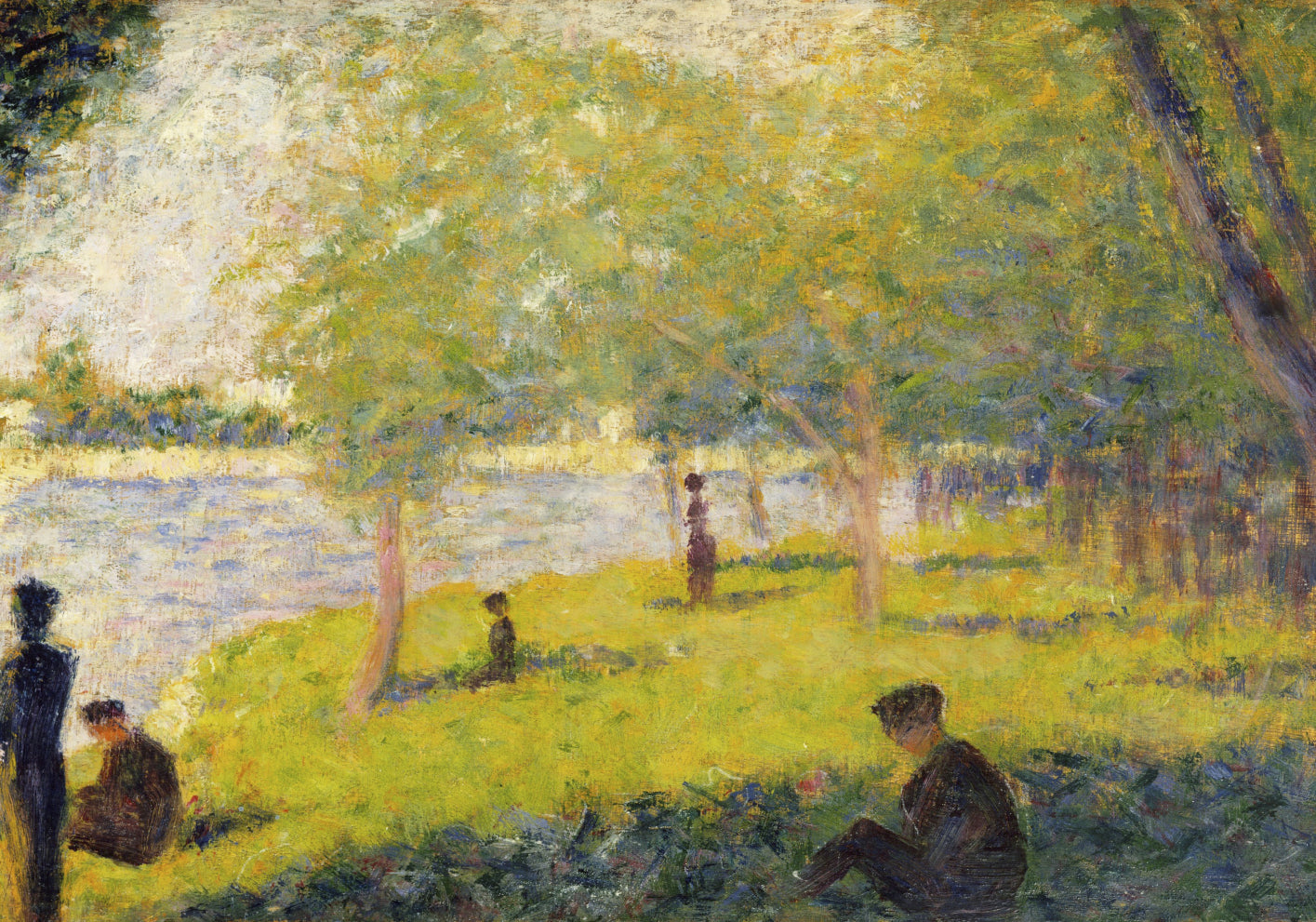 Plakat  Study for a Sunday on La Grande Jatte, Seurat