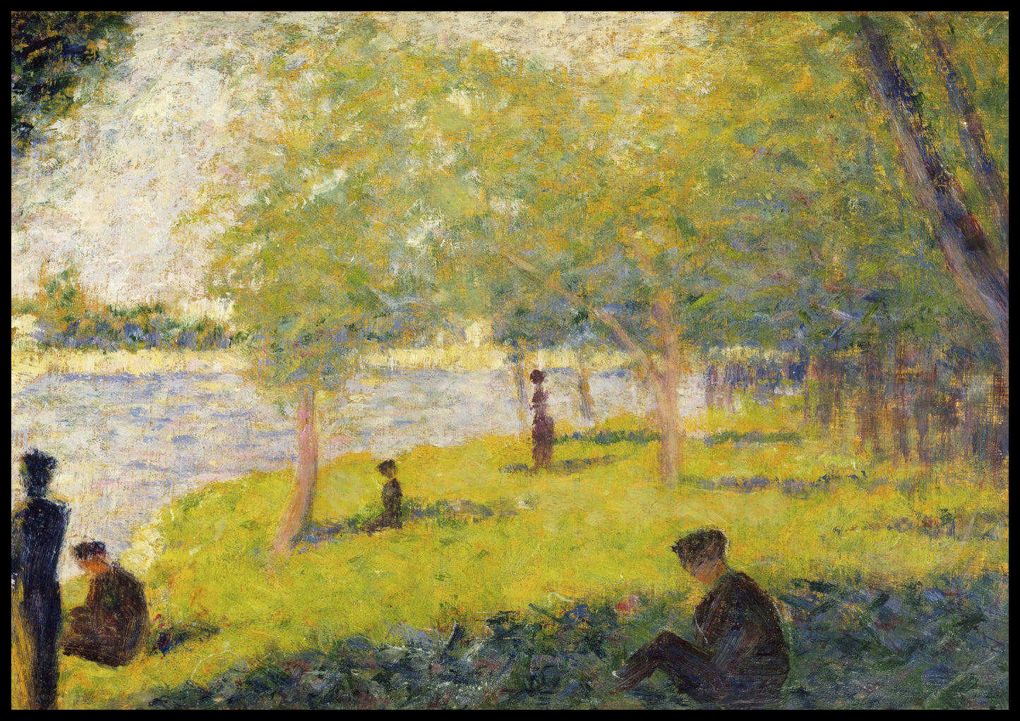 Plakat  Study for a Sunday on La Grande Jatte, Seurat