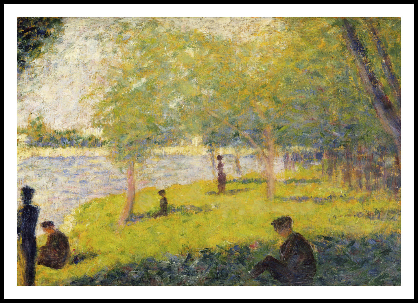 Plakat  Study for a Sunday on La Grande Jatte, Seurat