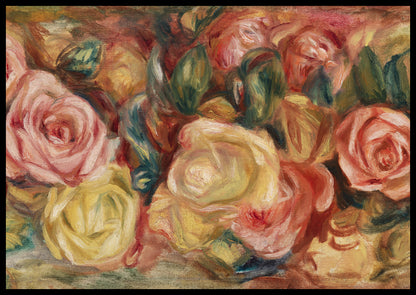 Plakat  Roses, Pierre-Auguste Renoir Vintage do Salonu