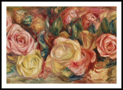 Plakat  Roses, Pierre-Auguste Renoir Vintage do Salonu