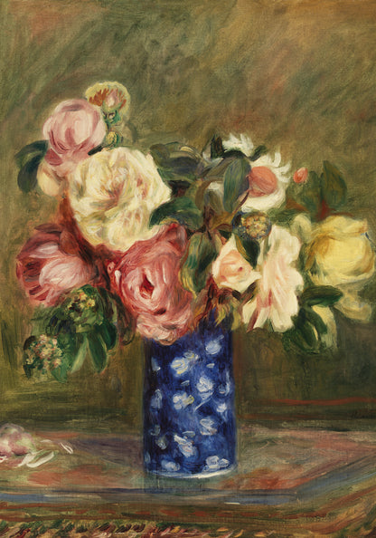 Plakat  Bouquet of Roses,  Pierre-Auguste Renoir do Salonu