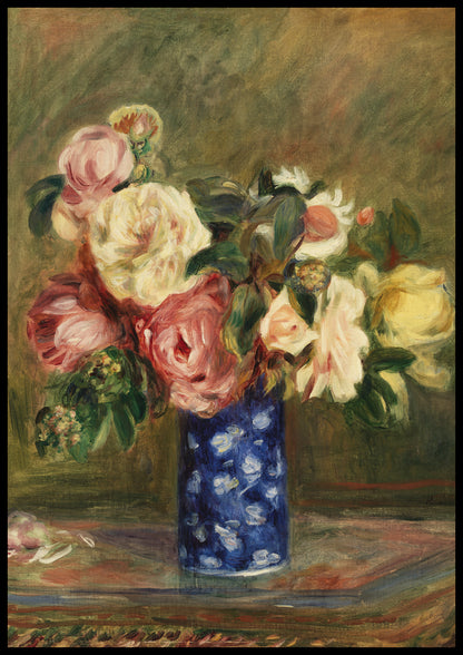 Plakat  Bouquet of Roses,  Pierre-Auguste Renoir do Salonu