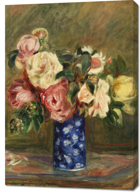 Obraz  Bouquet of Roses,  Pierre-Auguste Renoir do Salonu