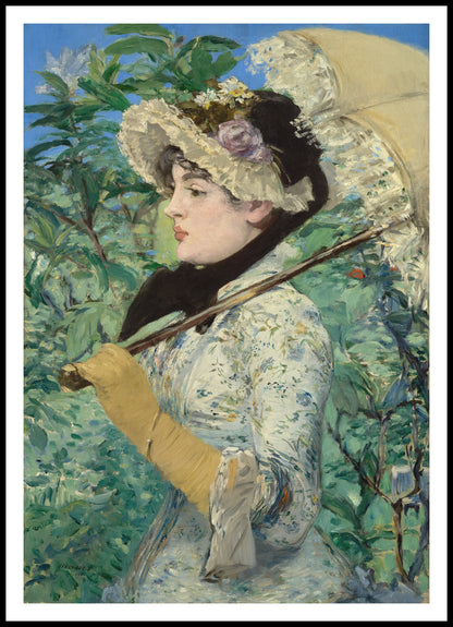 Plakat  Jeanne Spring, Edouard Manet Vintage do Salonu