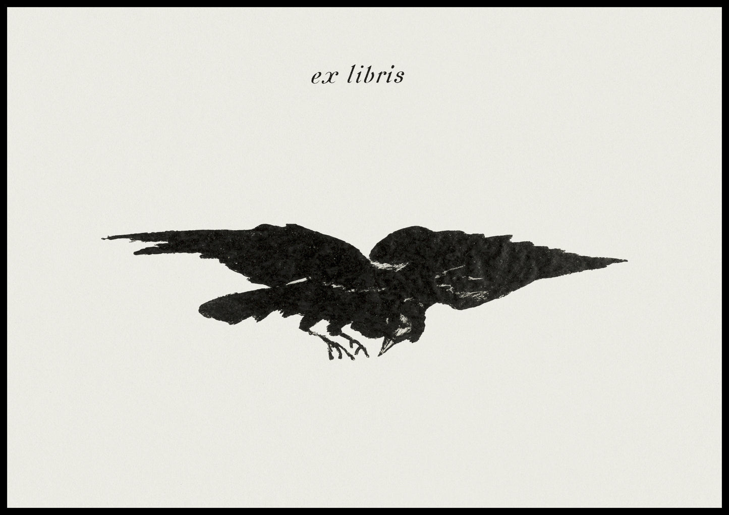 Plakat  Flying Raven, Édouard Manet Vintage do Salonu