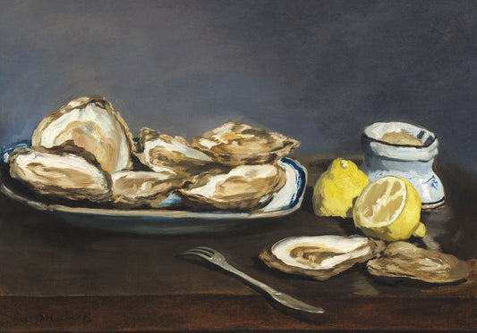 Plakat  Oysters, Edouard Manet Vintage do Salonu